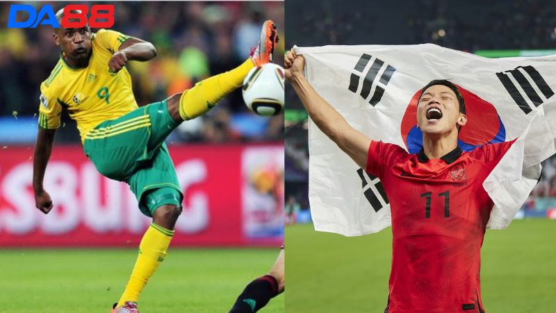 Lịch sử đối đầu South Africa vs South Korea