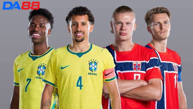 Lịch sử đối đầu Brazil vs Na Uy 