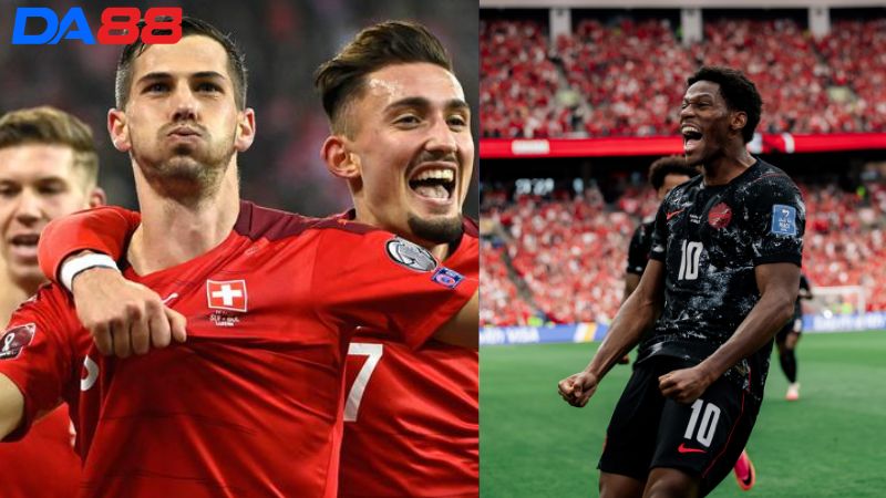 Lịch sử đối đầu Thuỵ Sĩ vs Canada 