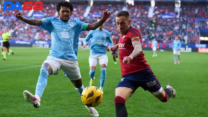 Lịch sử đối đầu Celta Vigo vs Osasuna