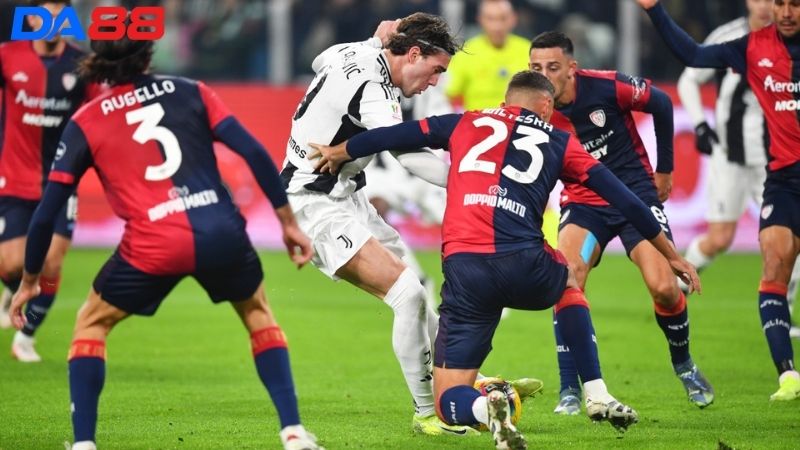 Phong độ của Cagliari vs Juventus