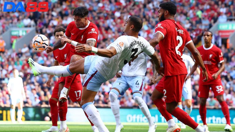 Lịch sử đối đầu Aston Villa vs Liverpool