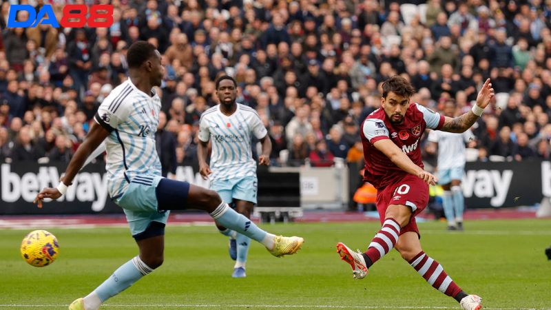 Lịch sử đối đầu West Ham vs Nottingham Forest