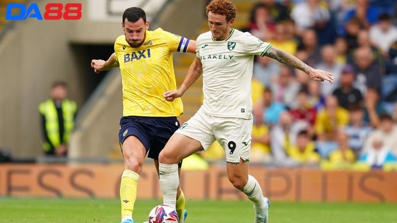 Lịch sử đối đầu Oxford United vs Norwich City 