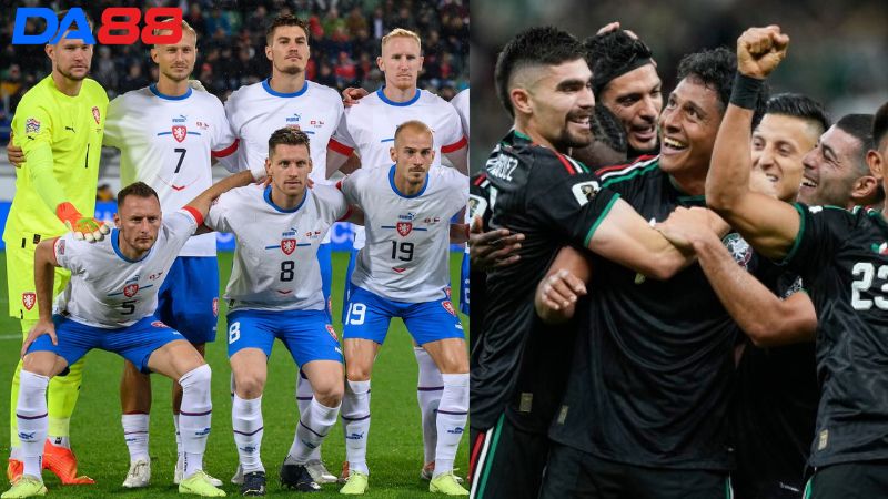 Lịch sử đối đầu Czech Republic vs Mexico