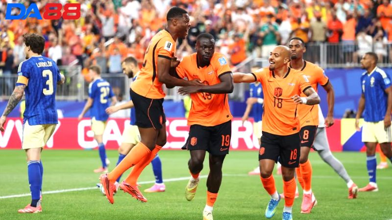 Lịch sử đối đầu Tunisia vs Hà Lan 