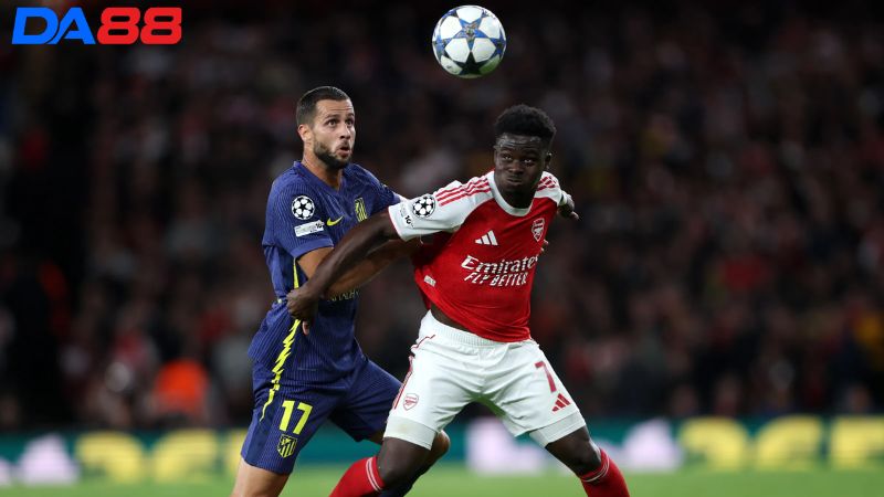 Phong độ của Atletico Madrid vs Arsenal