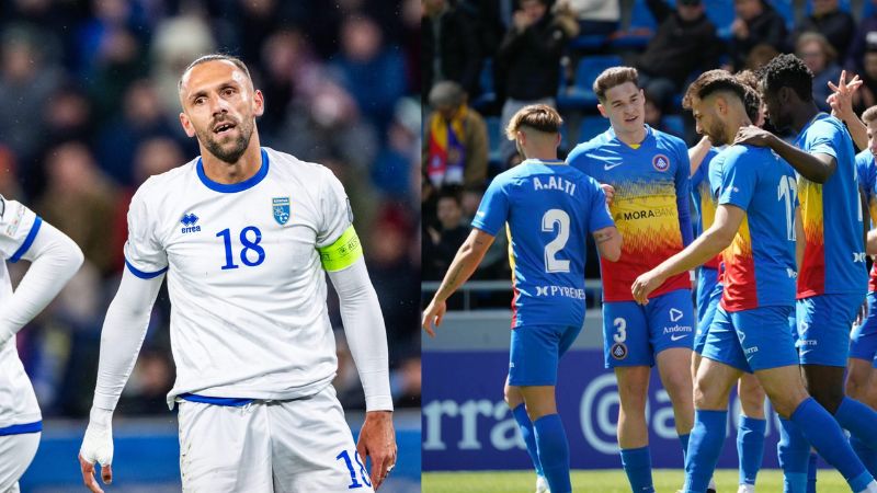 Lịch sử đối đầu Kosovo vs Andorra