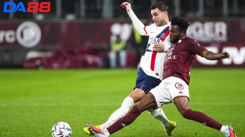 Lịch sử đối đầu PSG vs Metz 