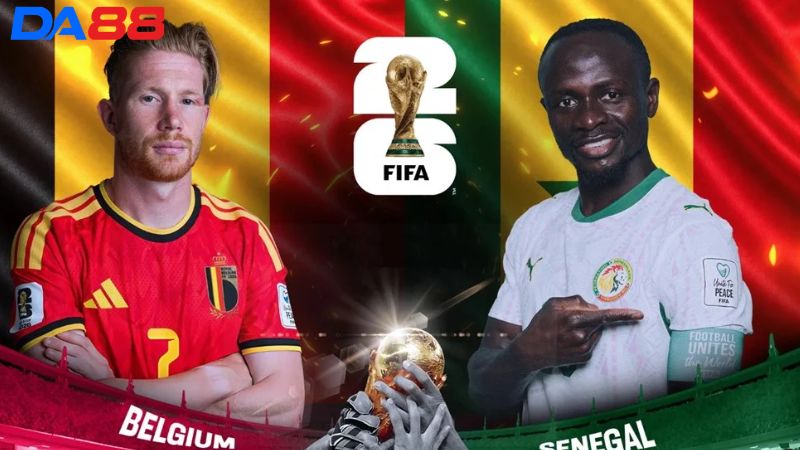 Lịch sử đối đầu Bỉ vs Senegal
