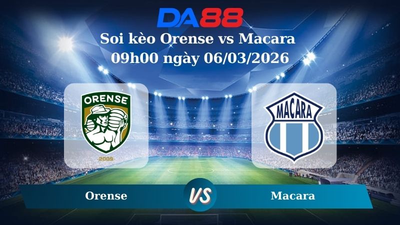 Nhận định soi kèo Orense vs Macara 09h00 ngày 06/03/2026