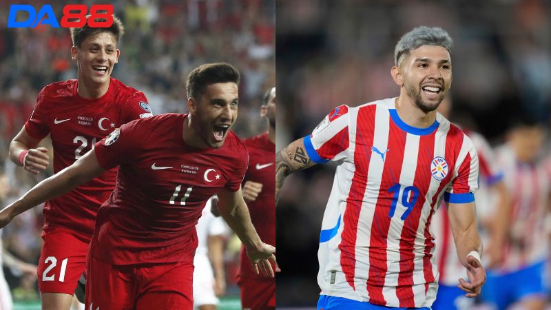 Phong độ của Turkey vs Paraguay