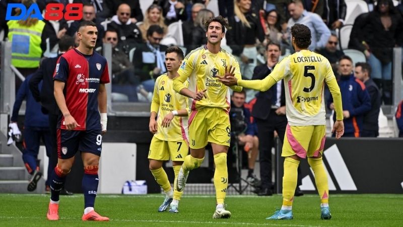 Phong độ của Juventus vs Cagliari