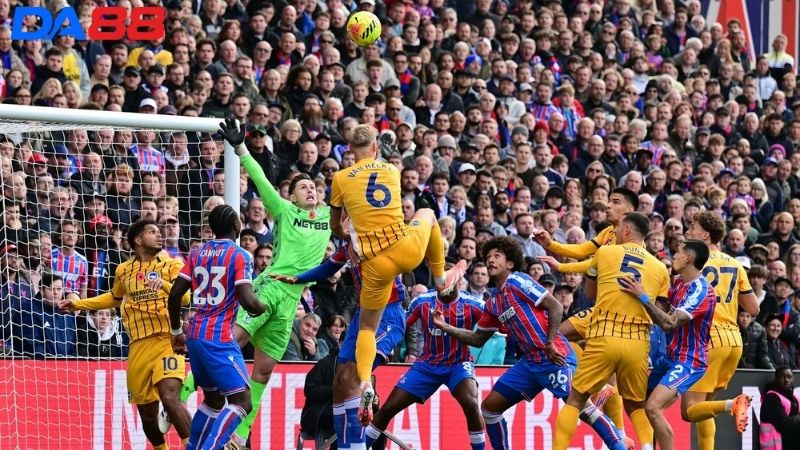 Lịch sử đối đầu Brighton vs Crystal Palace