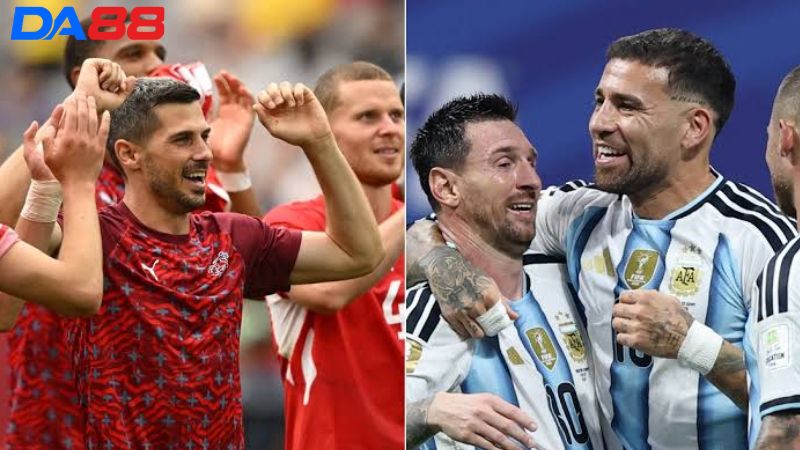 Lịch sử đối đầu Argentina vs Thụy Sĩ