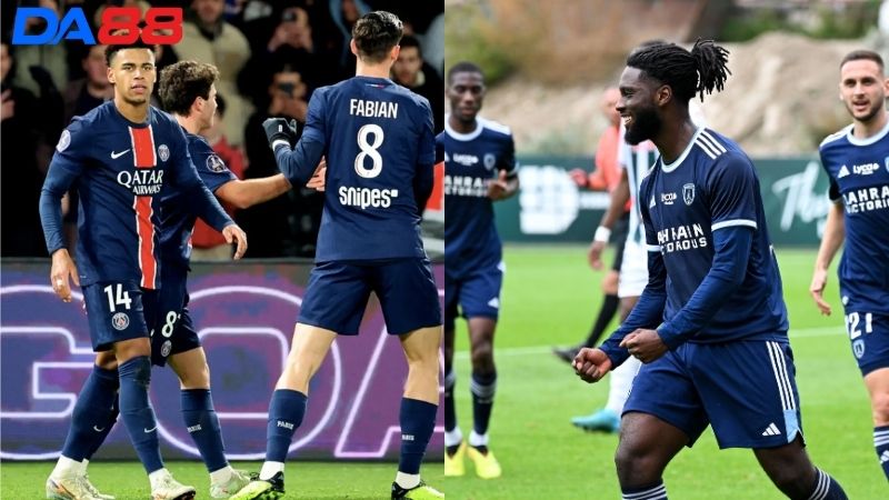 Phong độ của Paris Saint-Germain vs Paris FC