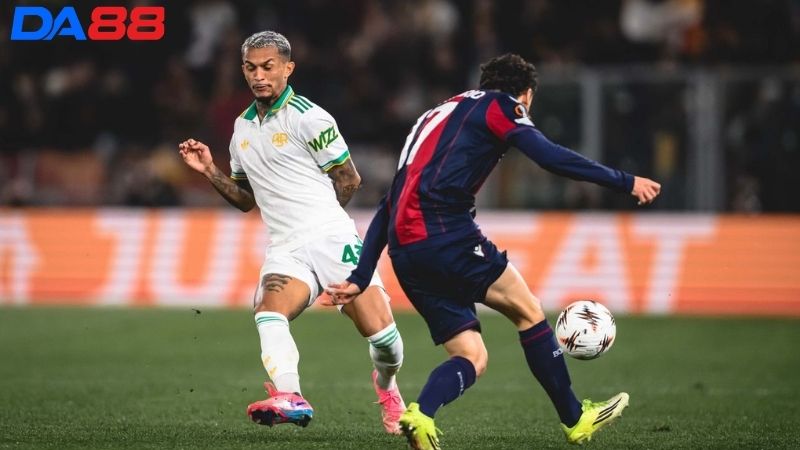 Lịch sử đối đầu AS Roma vs Bologna 