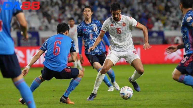 Phong độ của Tunisia vs Nhật Bản