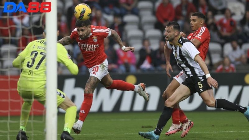 Lịch sử đối đầu Benfica vs Nacional