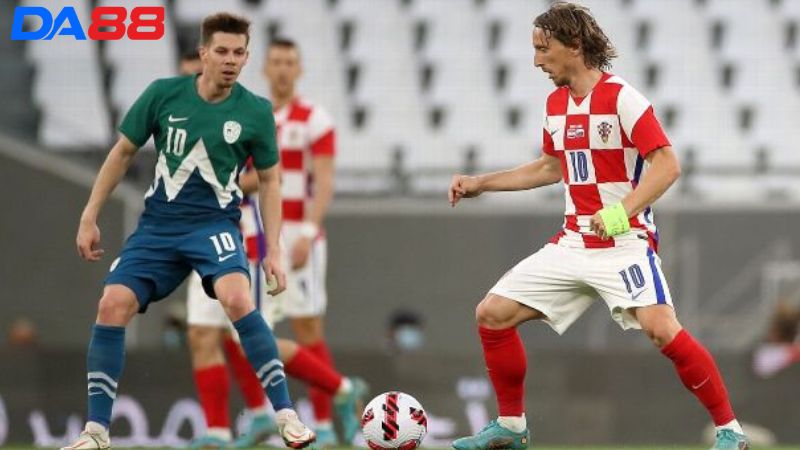 Lịch sử đối đầu Croatia vs Slovenia