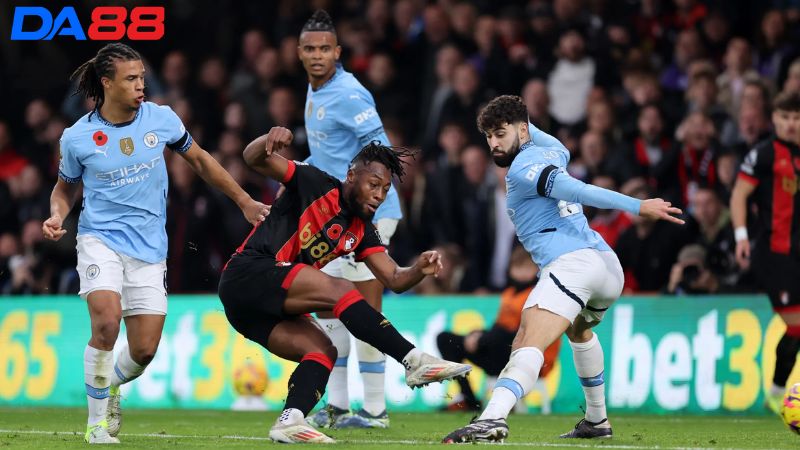 Lịch sử đối đầu AFC Bournemouth vs Manchester City