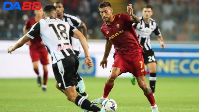 Lịch sử đối đầu Udinese vs AS Roma