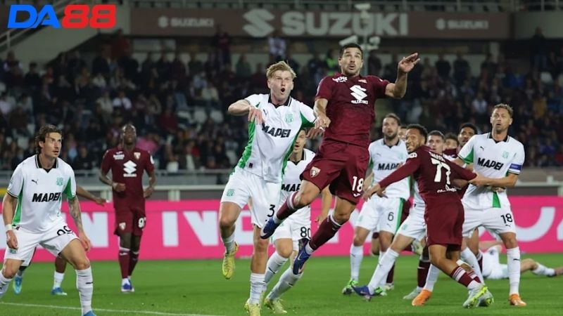 Lịch sử đối đầu Sassuolo vs Torino