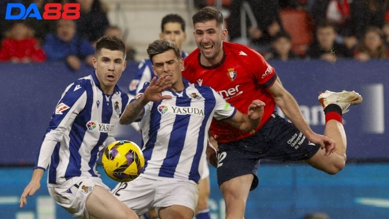 Lịch sử đối đầu Real Sociedad vs Osasuna 