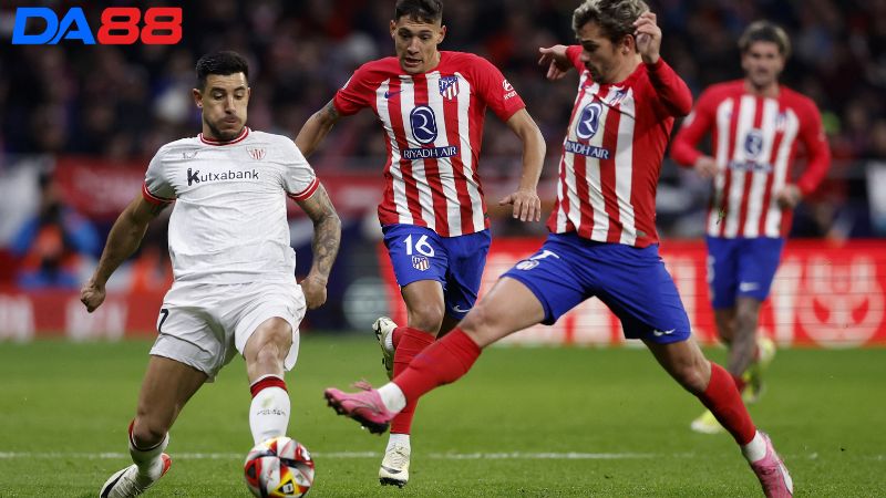 Phong độ của Atletico Madrid vs Athletic Bilbao