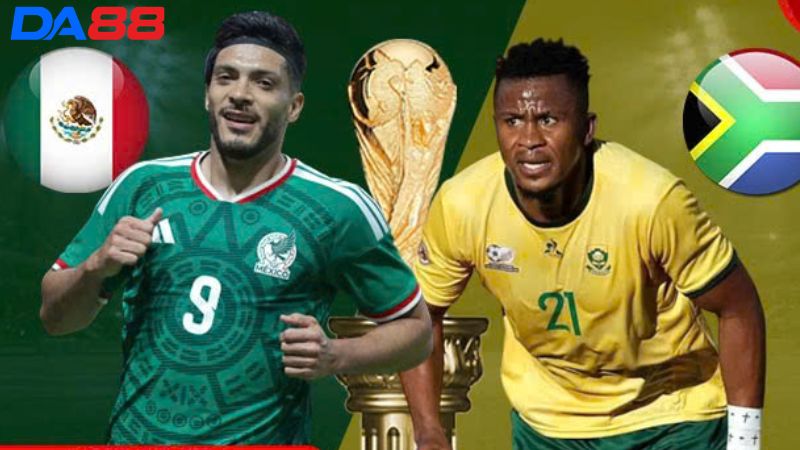 Lịch sử đối đầu Mexico vs Nam Phi