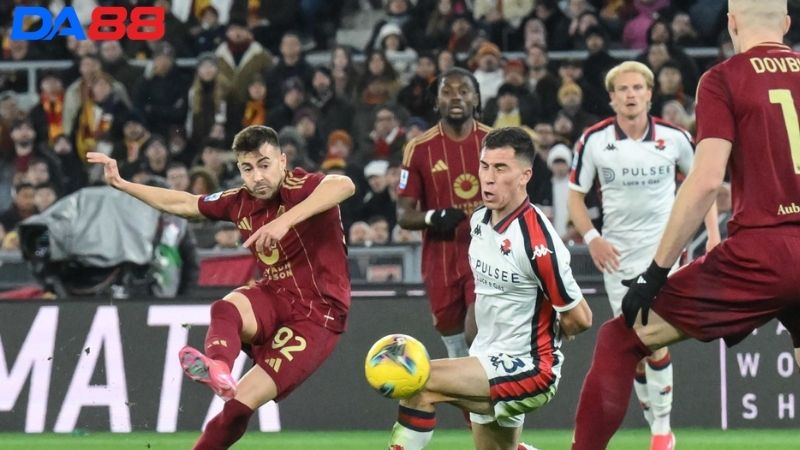 Lịch sử đối đầu Genoa vs AS Roma 