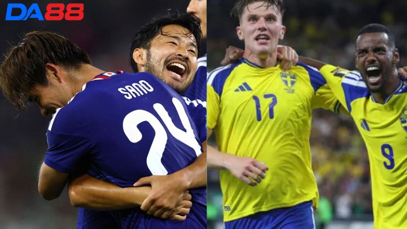 Lịch sử đối đầu Nhật Bản vs Thụy Điển