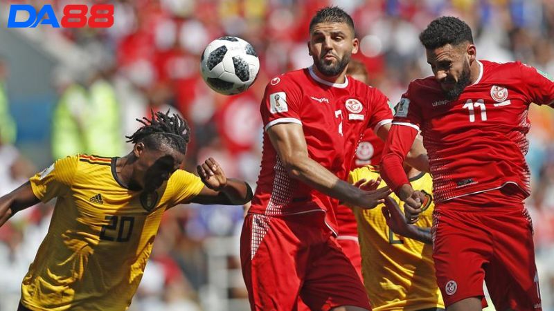 Lịch sử đối đầu Bỉ vs Tunisia