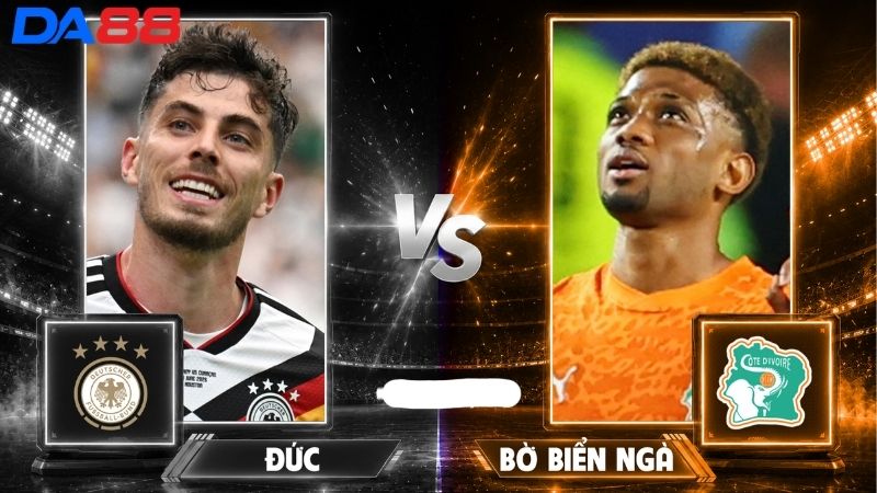 Phong độ của Đức vs Bờ Biển Ngà