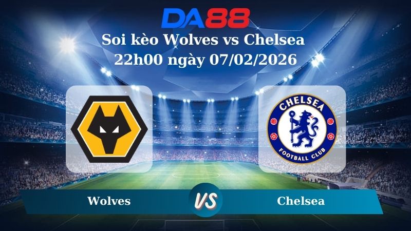Nhận định soi kèo Wolves vs Chelsea 22h00 ngày 07/02/2026