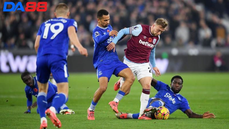Phong độ của West Ham vs Everton