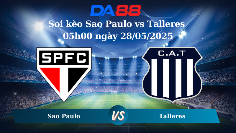 Nhận định soi kèo Sao Paulo vs Talleres 05h00 ngày 28/05/2025 - Copa Libertadores DA88