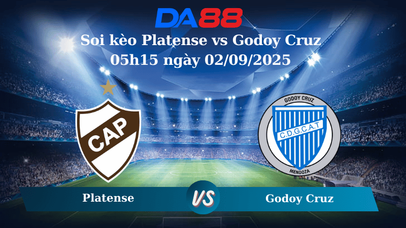 Nhận định soi kèo Platense vs Godoy Cruz 05h15 ngày 02/09/2025 - VĐQG Argentina DA88