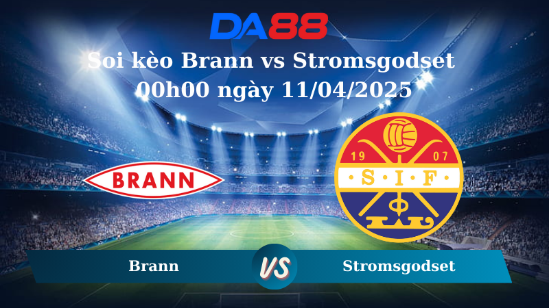 Nhận định soi kèo Brann vs Stromsgodset 00h00 ngày 11/04/2025 - VĐQG Na Uy DA88