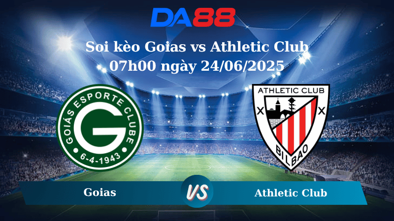 Nhận định soi kèo Goias vs Athletic Club 07h00 ngày 24/06/2025 - Hạng 2 Brazil DA88