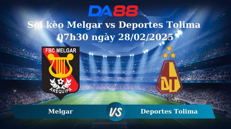 Nhận định soi kèo Melgar vs Deportes Tolima 07h30 ngày 28/02/2025 – Vòng Loại Copa Libertadores DA88