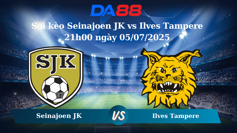 Nhận định soi kèo Seinajoen JK vs Ilves Tampere 21h00 ngày 05/07/2025 – VĐQG Phần Lan DA88